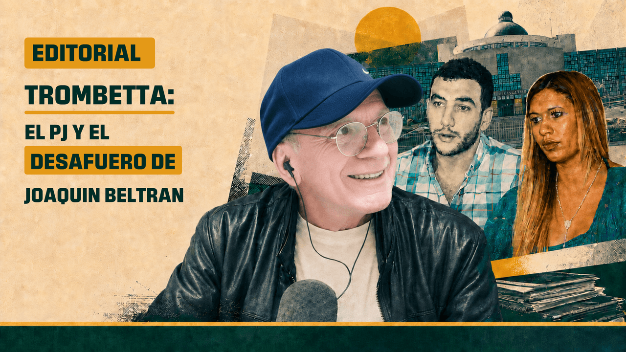 El diputado provincial Joaquín Beltrán y el exgobernador Alberto Rodríguez Saá