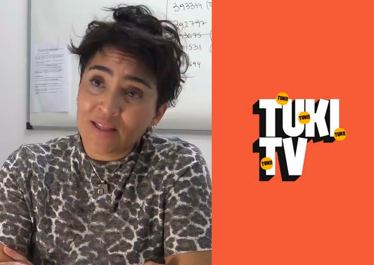 Alejandra Quiroga y Tuki TV