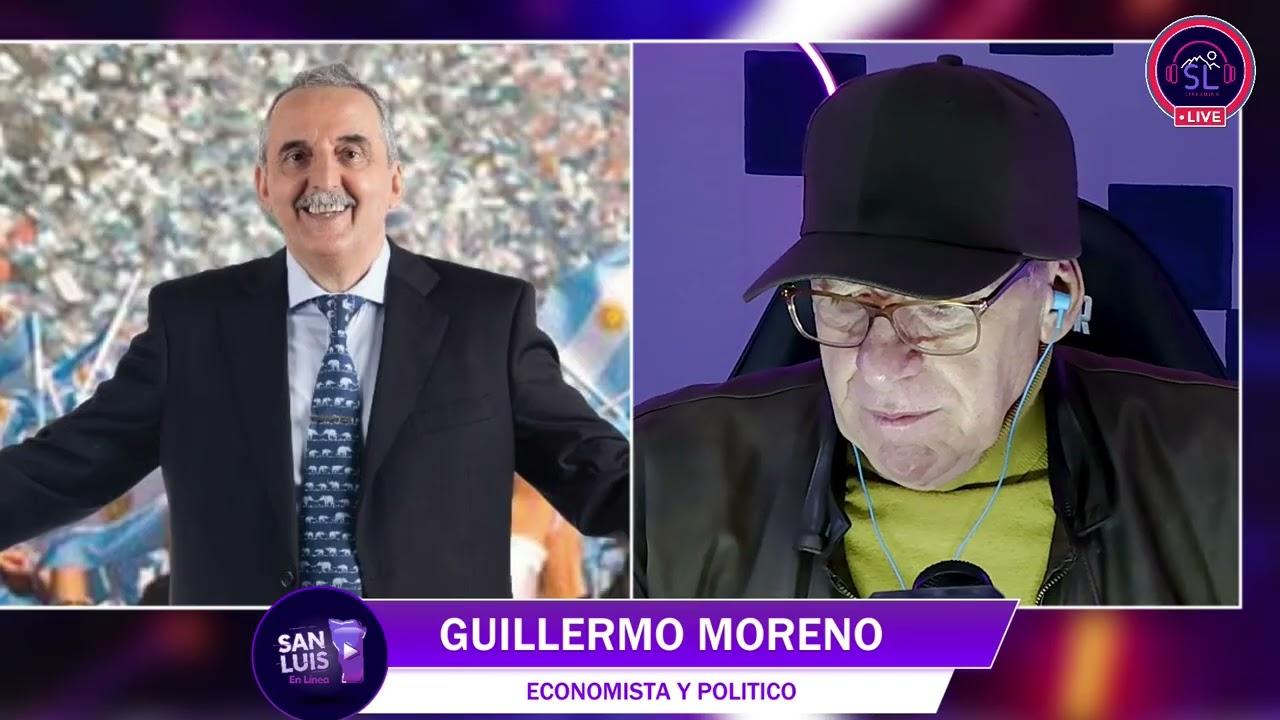 'Hay que peronizar nuevamente San Luis': Guillermo Moreno y una contundente declaración para Alberto Rodríguez Saá