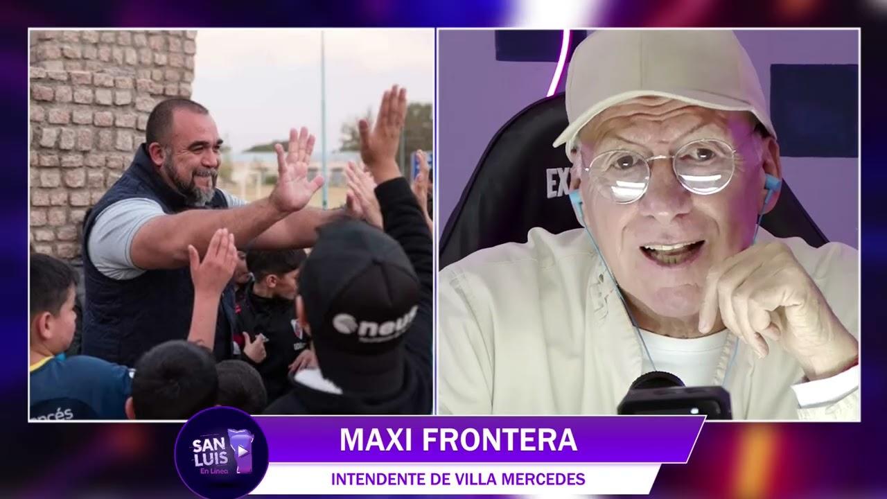 Maxi Frontera en entrevista con Alberto Trombetta por San Luis Streaming.