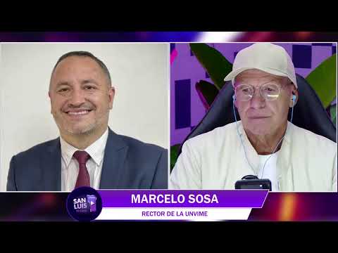 Marcelo Sosa con Alberto Trombetta: El rector de la UNViMe dio detalles sobre la duplicación del cupo en Medicina y defendió la educación pública