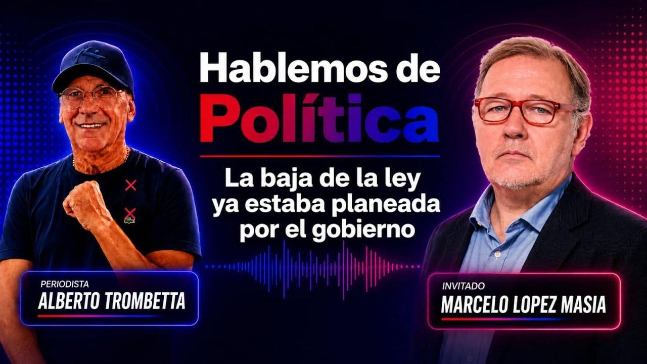 Marcelo López en entrevista analizando la actualidad política y económica de Argentina