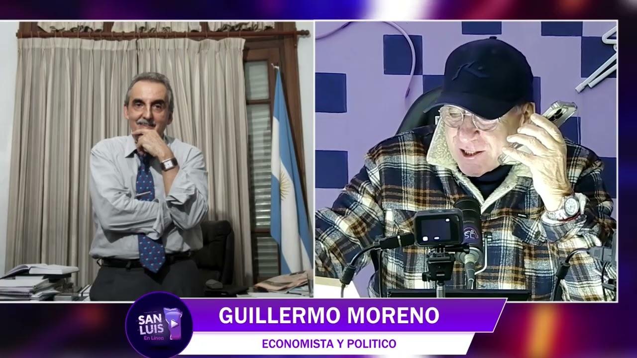 Guillermo Moreno con Trombetta: "Milei no tiene plan económico"