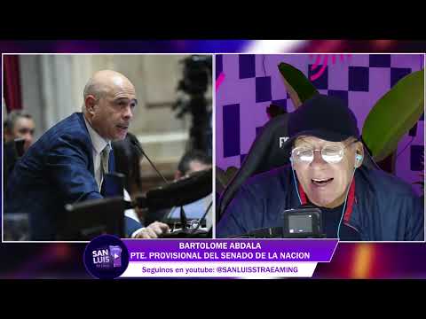Abdala en el Senado: entre la rosca nacional y el distanciamiento de la realidad puntana