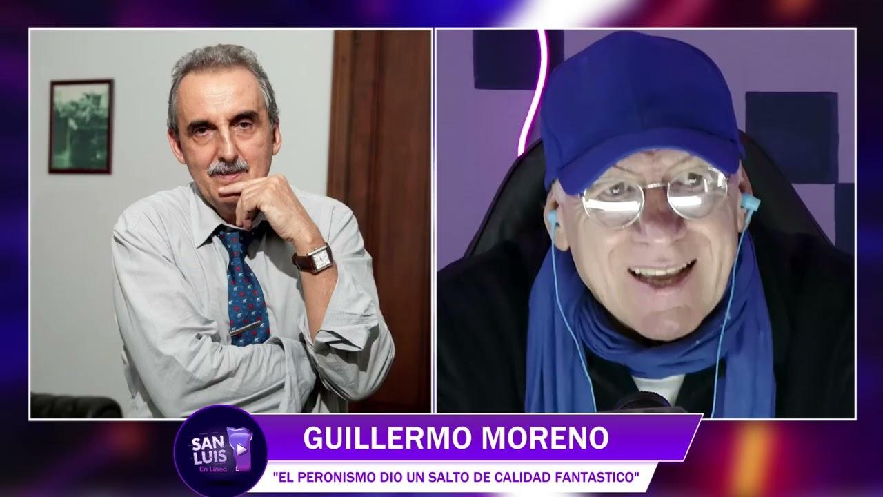 Guillermo Moreno en entrevista exclusiva con Alberto Trombetta analizando la economía nacional.