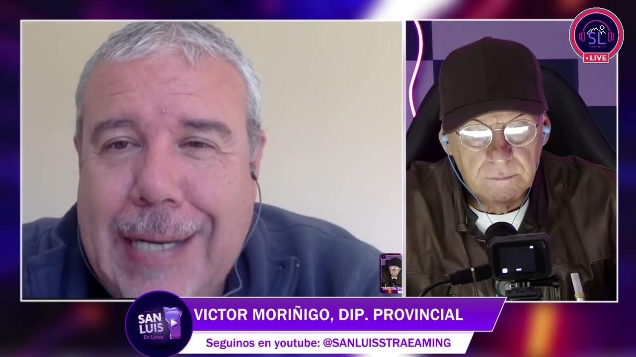 Víctor Moriñigo en entrevista con Alberto Trombetta analizando el contexto universitario y político de la provincia y la nación.