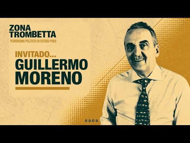 Guillermo Moreno entrevistado por el equipo de Zona Trombetta.
