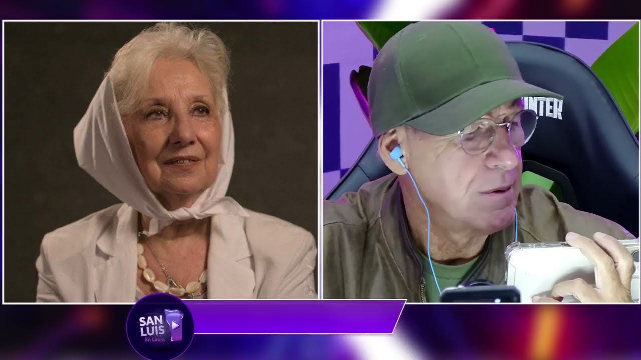 Estela de Carlotto con Trombetta: «Milei es un delincuente»