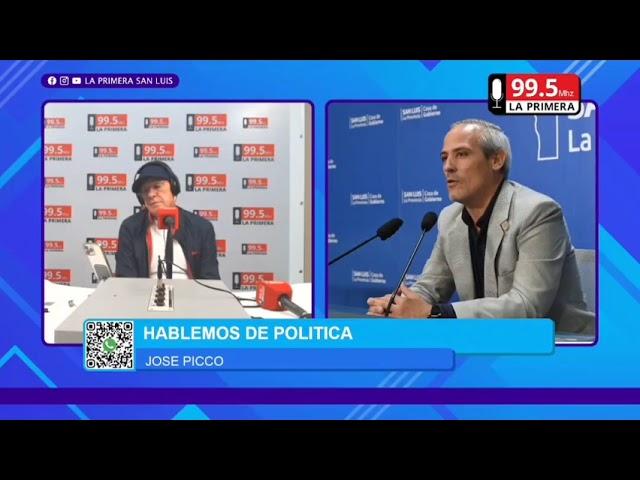 José Picco, presidente de la UCR de San Luis, en diálogo con Hablemos de Política.