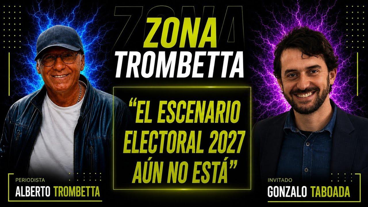 Gonzalo Taboada en entrevista analizando la política nacional y el escenario electoral.