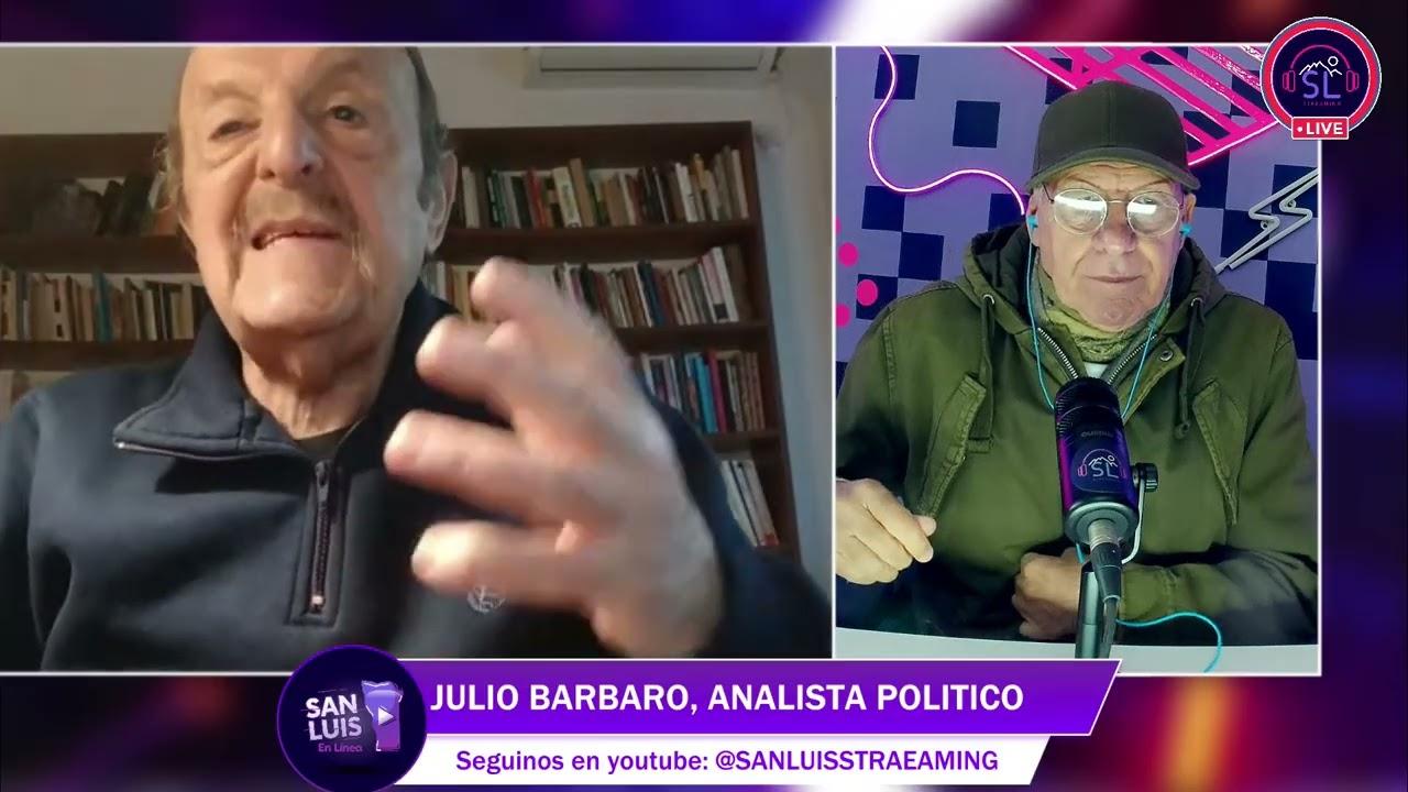 Julio Bárbaro y Alberto Trombetta reflexionando sobre la decadencia política y el despojo de las Zonas Frías.