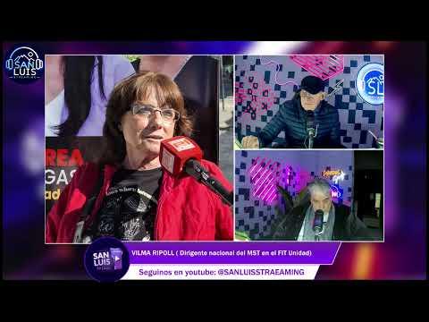Vilma Ripoll: El narco avanza por el retiro del Estado