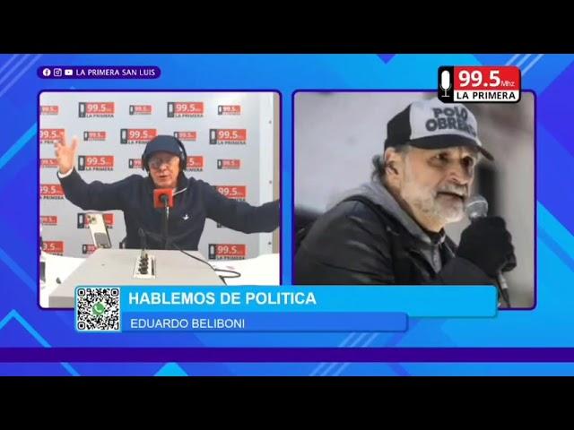 Eduardo Belliboni en diálogo con Alberto Trombetta analizando el contexto político nacional