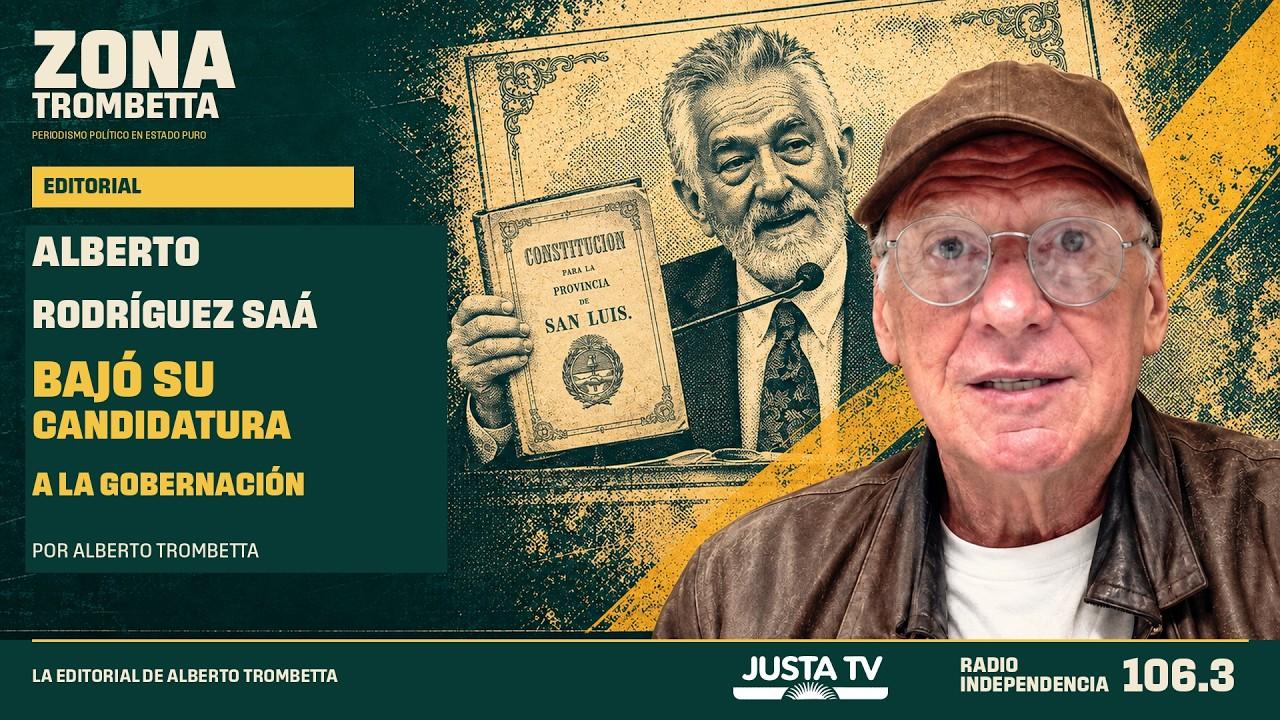 Alberto Trombetta y Sebastián Isaac durante el programa Zona Trombetta.