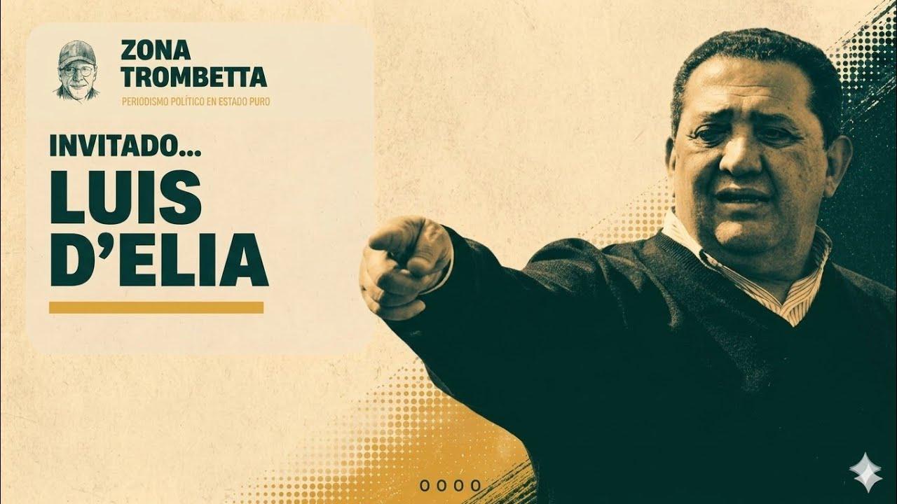 Luis D'Elía en entrevista con Alberto Trombetta y Sebastián Isaac.