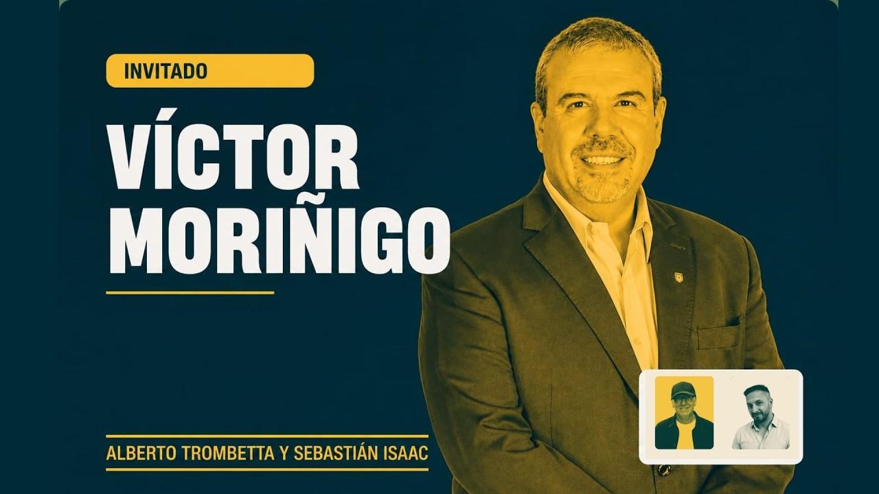 Víctor Moriñigo dialogando en entrevista sobre la reforma constitucional de San Luis.