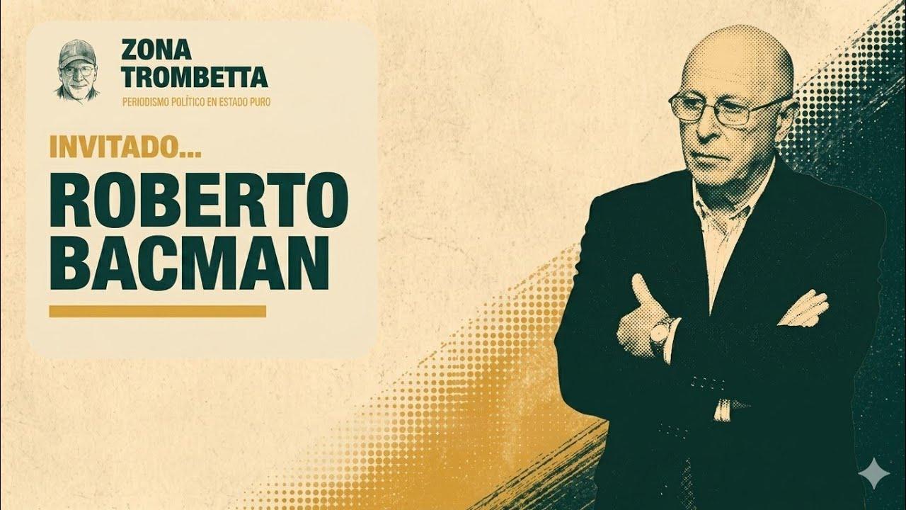 Roberto Tito Bacman, analista político y consultor, durante la entrevista.
