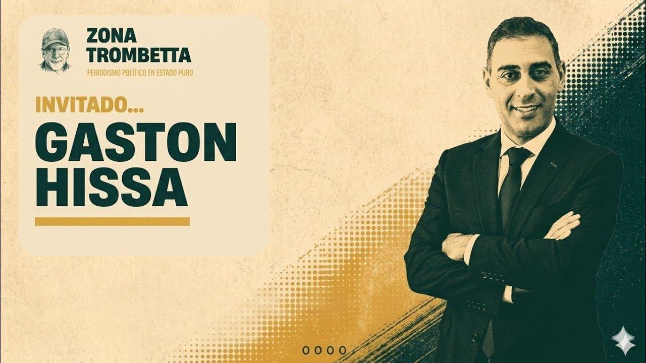 El intendente de San Luis, Gastón Hissa, analizando su gestión política y obras públicas.