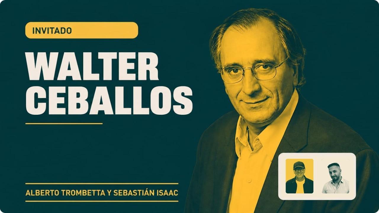 Walter Ceballos, dirigente de la Unión Cívica Radical de San Luis, durante una entrevista