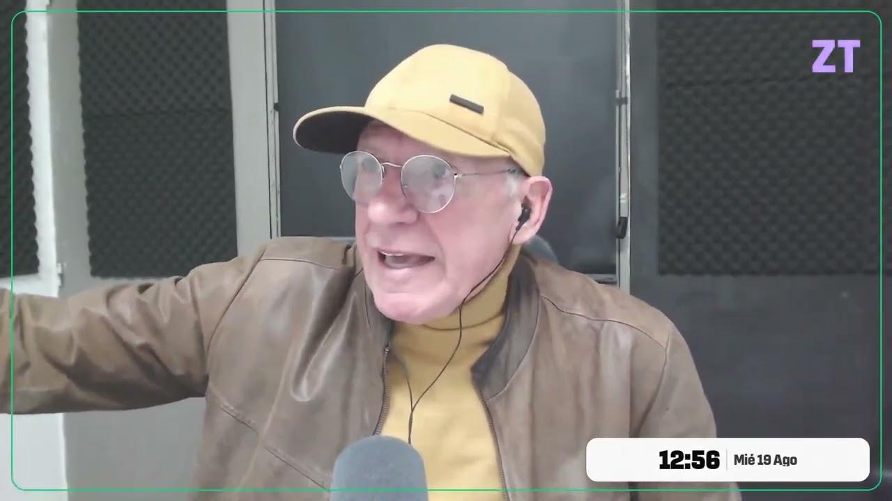 Alberto Trombetta en la editorial sobre la Reforma Constitucional junto a Sebastián Isaac en el estudio.