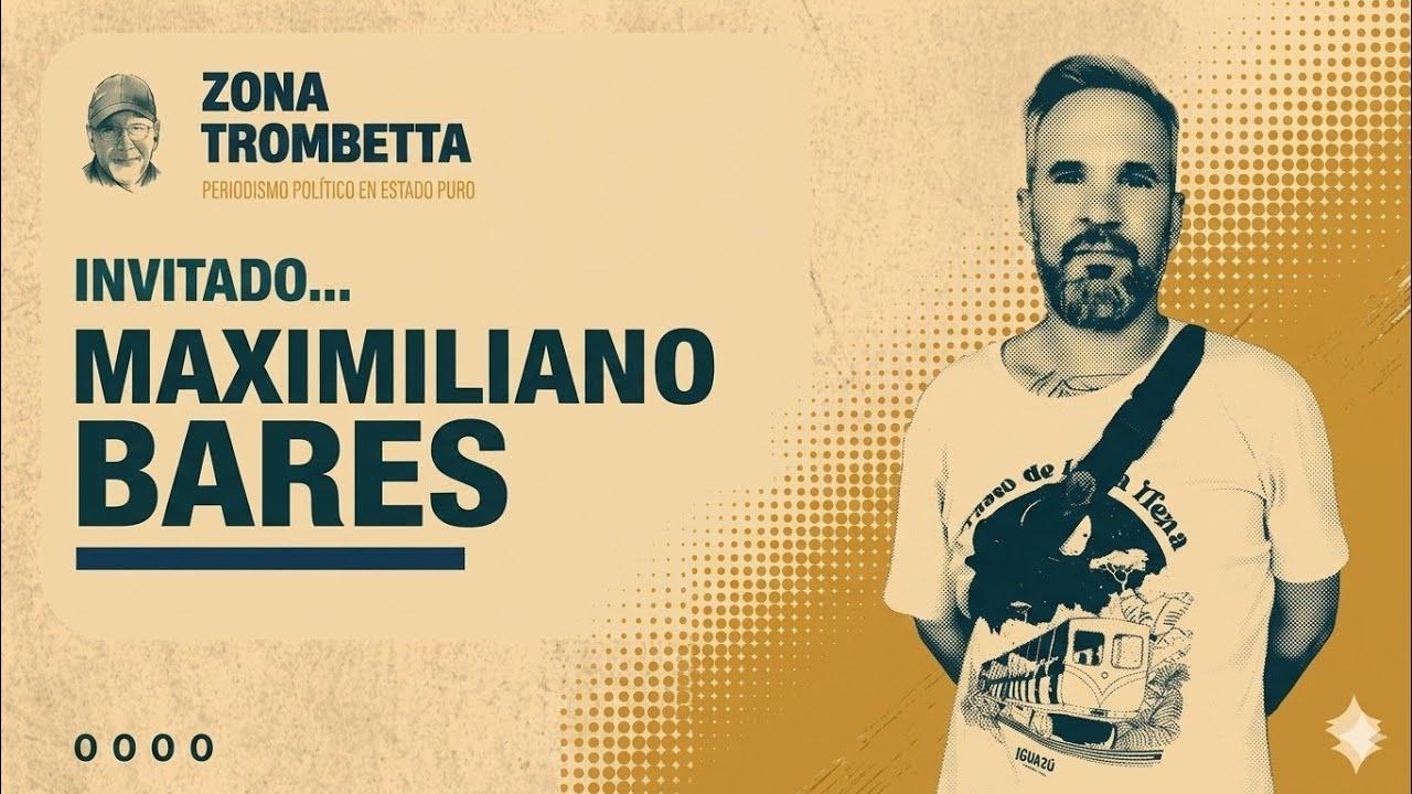 Maximiliano Bares del Hospital Garrahan entrevistado en el programa Zona Trombetta.