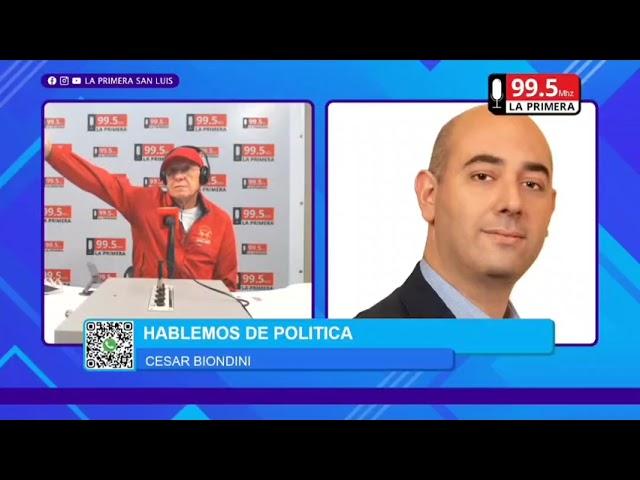 César Biondini en diálogo con Alberto Trombetta en Hablemos de Política