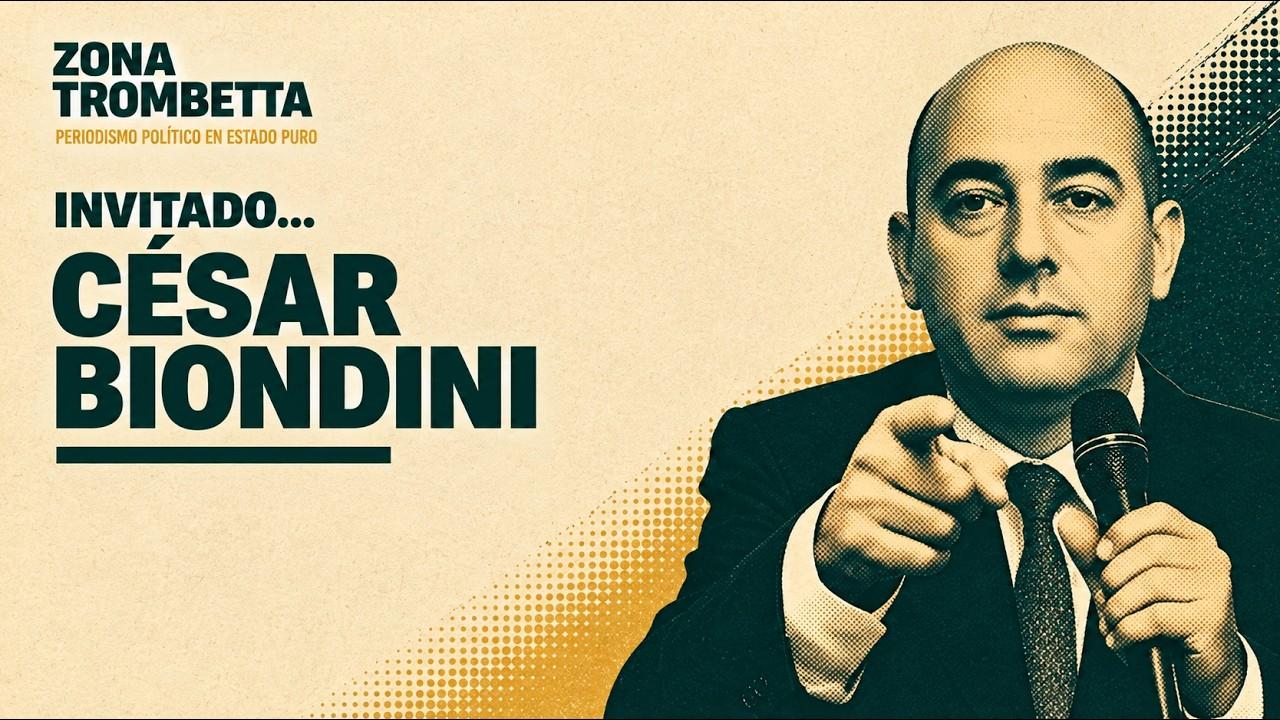 César Biondini debatiendo sobre política, economía y nacionalismo